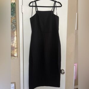 Express Elegant Black Strappy Dress size Medium